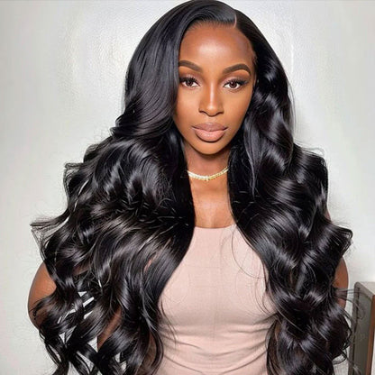 HD Lace Body Wave Virgin Human Hair Frontal Lace Wigs for Black Women