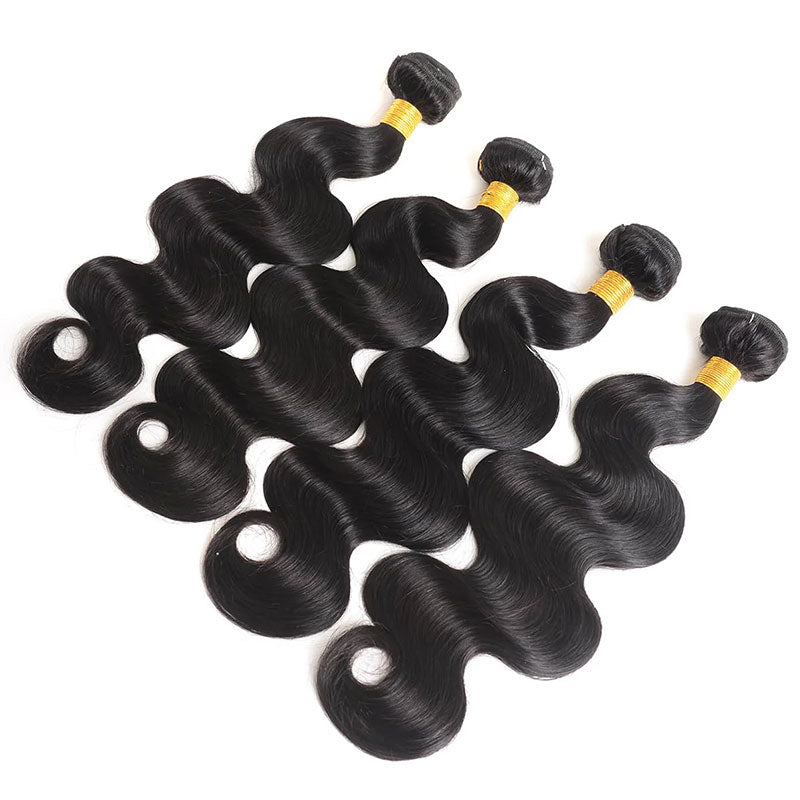 Timi Wholesale Body Wave Hair 3 Bundles Natural Color 100% Cuticle Aligned Raw Virgin Human Hair