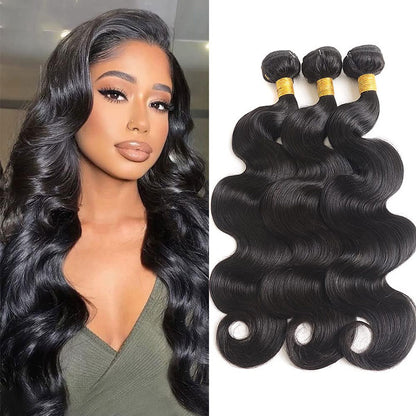 Timi Wholesale Body Wave Hair 3 Bundles Natural Color 100% Cuticle Aligned Raw Virgin Human Hair